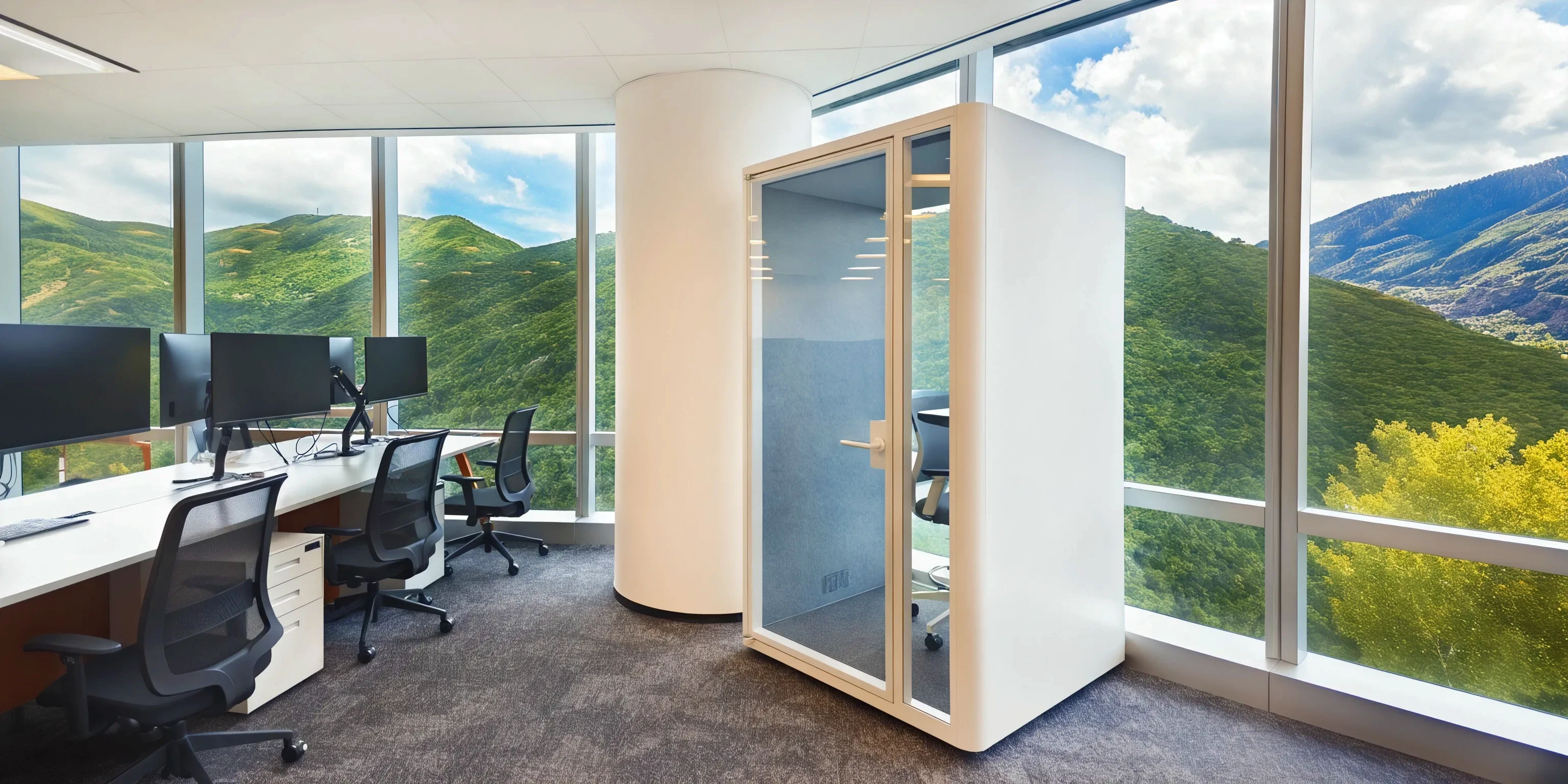 Smart Soundproof Office Pod