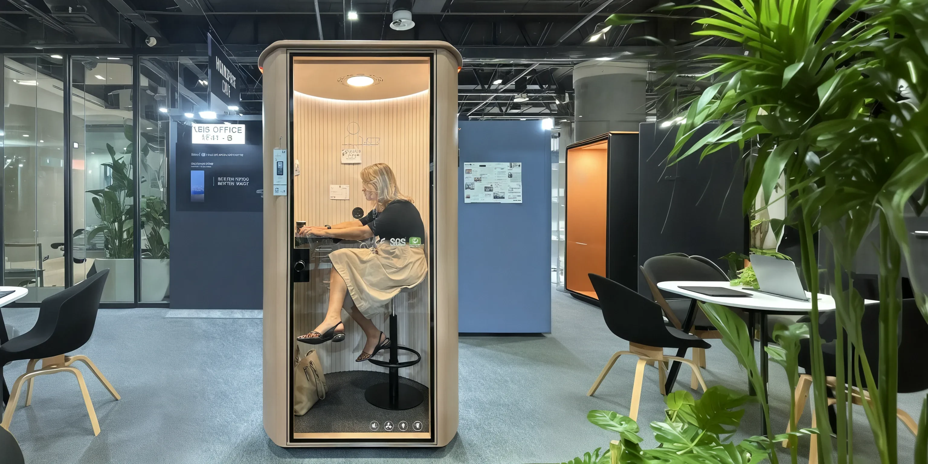 Smart Soundproof Office Pod